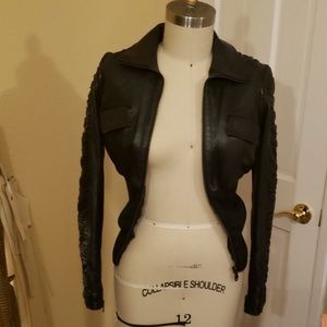 Leather women's Dolce Gabbana jacket